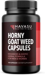 Suplemento Horny Goat Weed para él y ella  con raíz de maca
