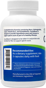 Suplemento Fairhaven Health CountBoost óptimos para hombres