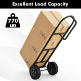 Carretilla Goplus, capacidad 660 lbs, ruedas de 10, P-Handle