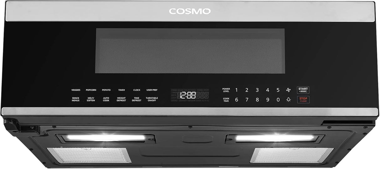 Microondas sobre la estufa COSMO 1.2 cu. ft., COS-3012ORLP1SS