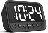 Reloj Digital LED Pequeño con Alarma Fuerte y Funciones Ajustables