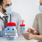 Peluches Vacuna Color Azul