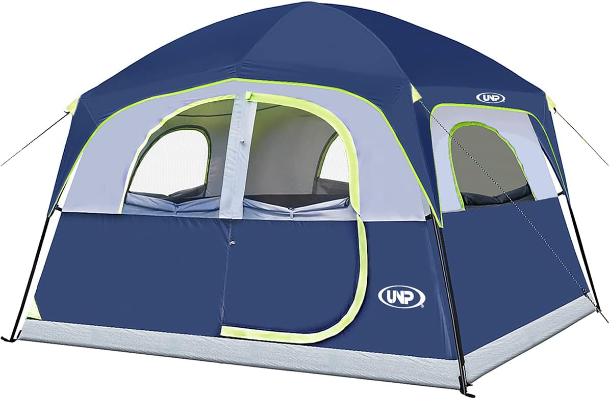 Tienda UNP Carpa 6 Personas Impermeable y Resistente al Viento