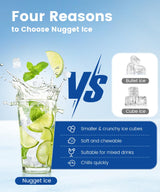 Máquina de cubitos de hielo masticables Z580036 COWSAR
