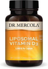 Vitamina D3 Liposomal Mercola 10,000 IU, 30 cápsulas