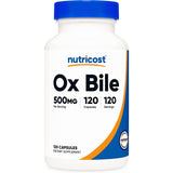 Suplementos Alimenticios Cápsulas de bilis 120 cápsulas