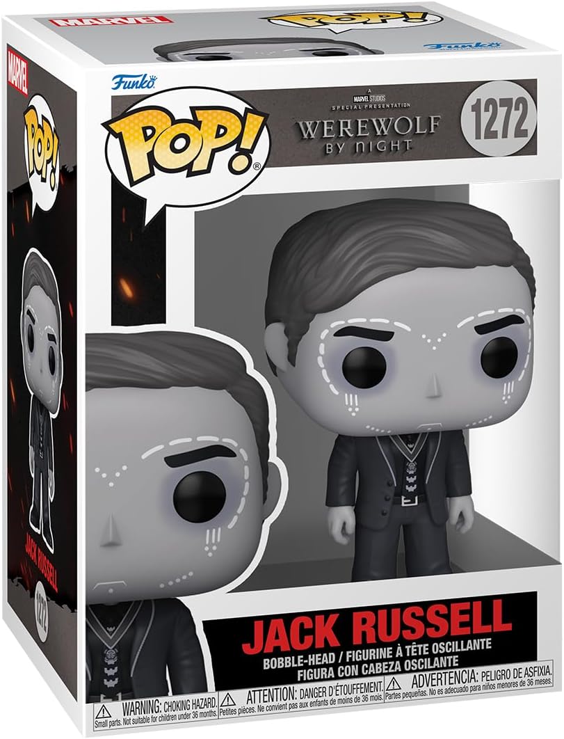 Funko Pop! Marvel: Hombre Lobo - Jack Russell Edición Especial