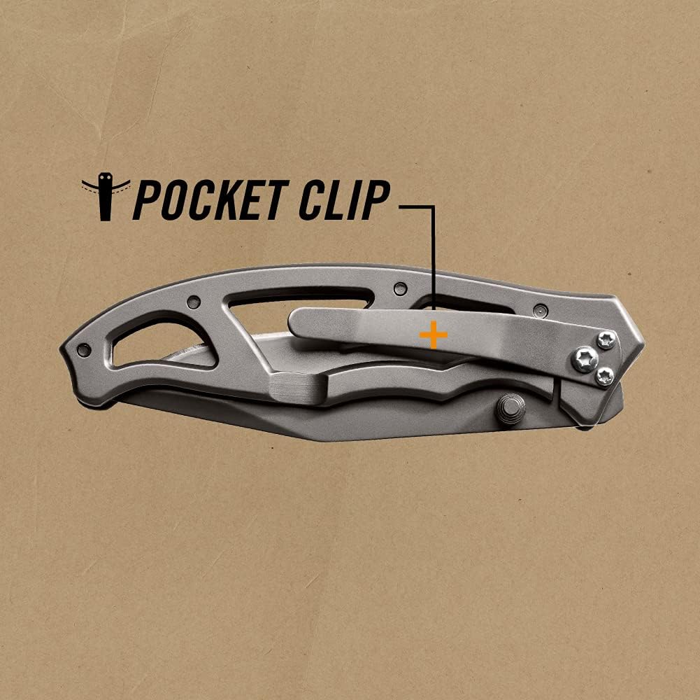 Cuchillo de filo fino en color gris