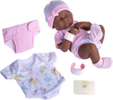 Conjunto de regalo de muñeca bebé de 8 piezas - 14" realista