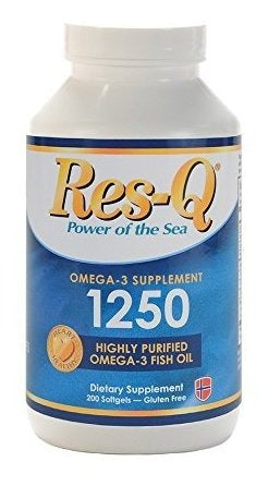 Aceite De Pescado Omega-3 Res-q 1250 200 Cápsulas