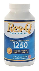 Aceite De Pescado Omega-3 Res-q 1250 200 Cápsulas