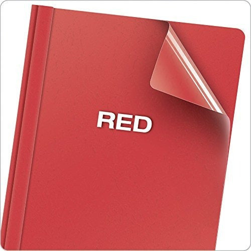 Cubiertas Para Informes Oxford Clear Front, Tamaño Carta,