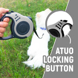 Correa Retráctil para Perros con Accesorios 10/16 FT Duradera