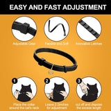 4 collares calmantes para gatos color negro Weewooday