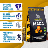 Cápsulas de Maca Premium Amazon Andes 3000mg Energía