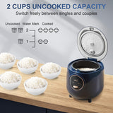 Cocedor de Arroz Mini Bear, 2 Tazas, 1.2L, Antiadherente