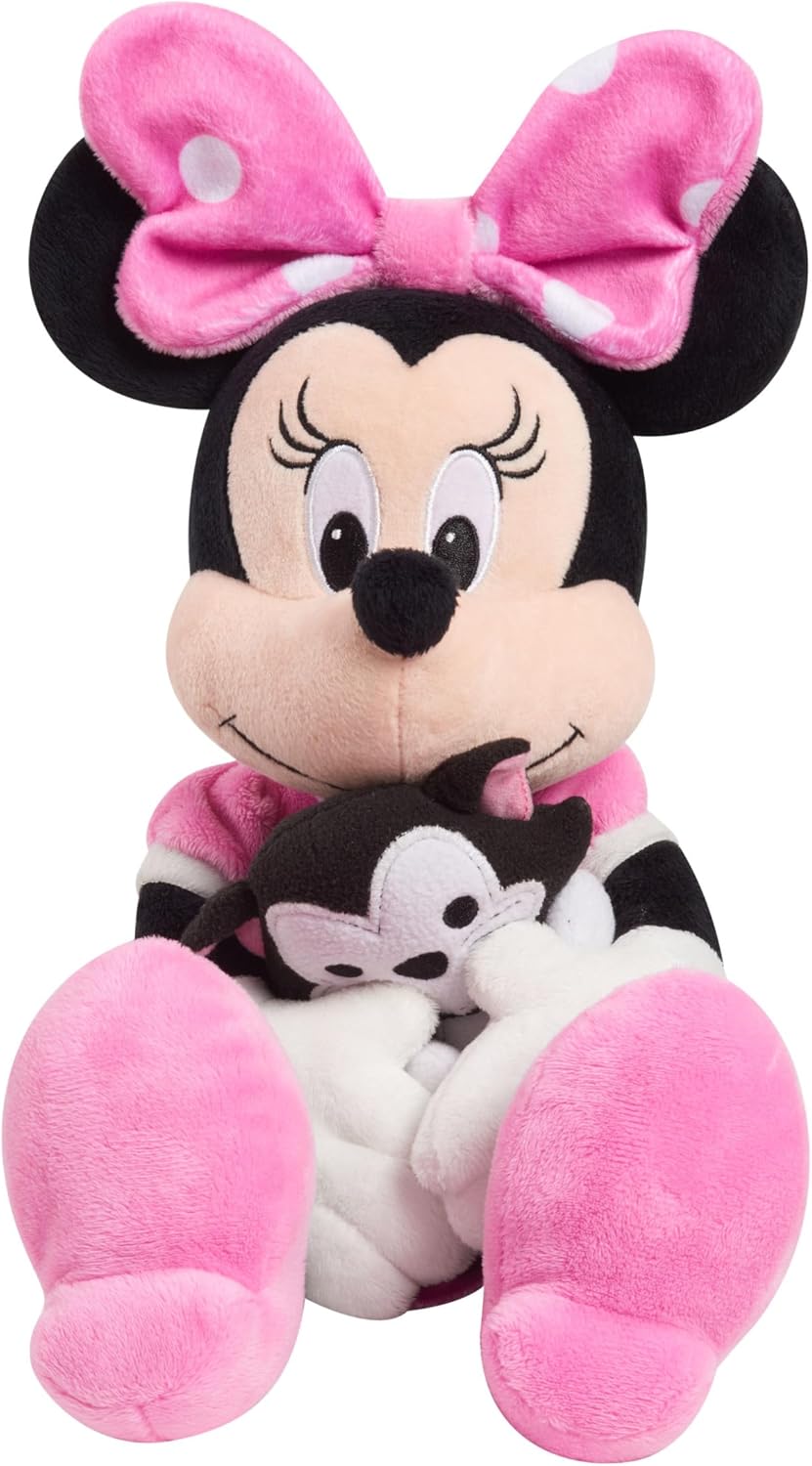 Minnie Mouse y Figaro Peluche, Disney Classic, Just Play