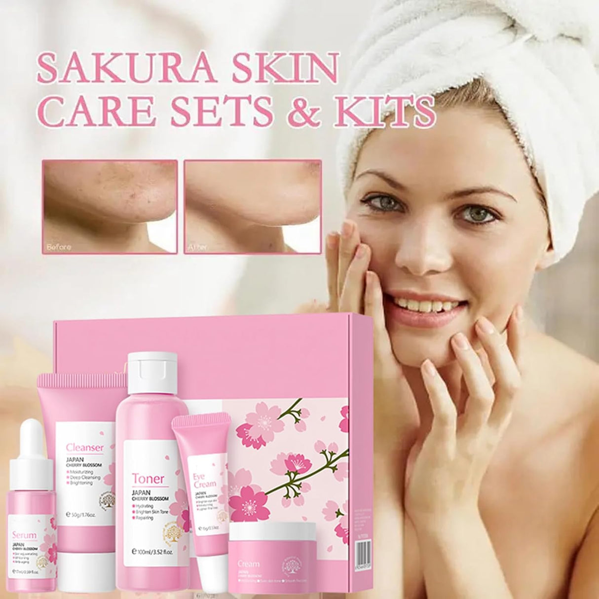 Set Cuidado Piel Coreana - Sets Regalo Mujeres - Rutina Belleza