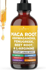 Suplemento líquido de Maca, Ashwagandha y más, 2oz