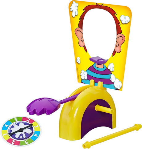 Juego de Mesa Pie Face | Hasbro Gaming | Crema Batida para Niños