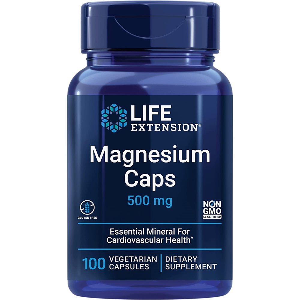 Suplementos Alimenticios Cápsulas vegetarianas de magnesio
