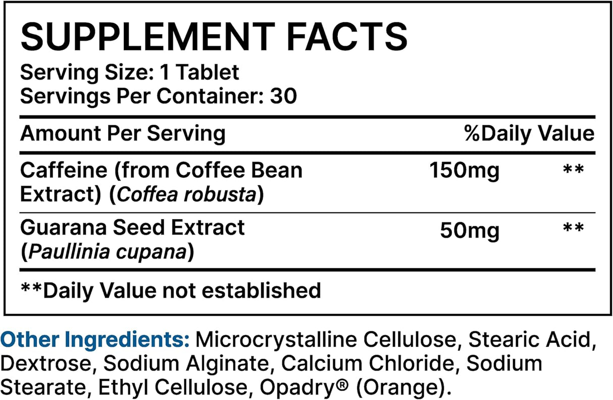 Suplemento Natural para Despertar - amUPandGO - 30 Tabletas