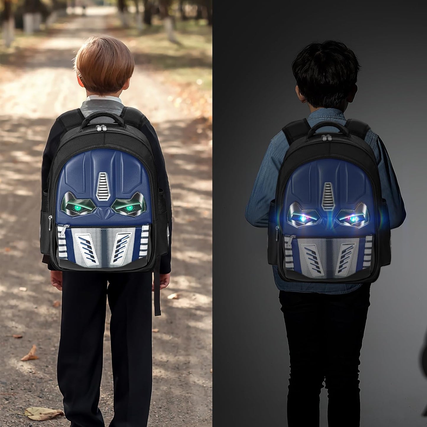 Mochila infantil para la escuela Azul