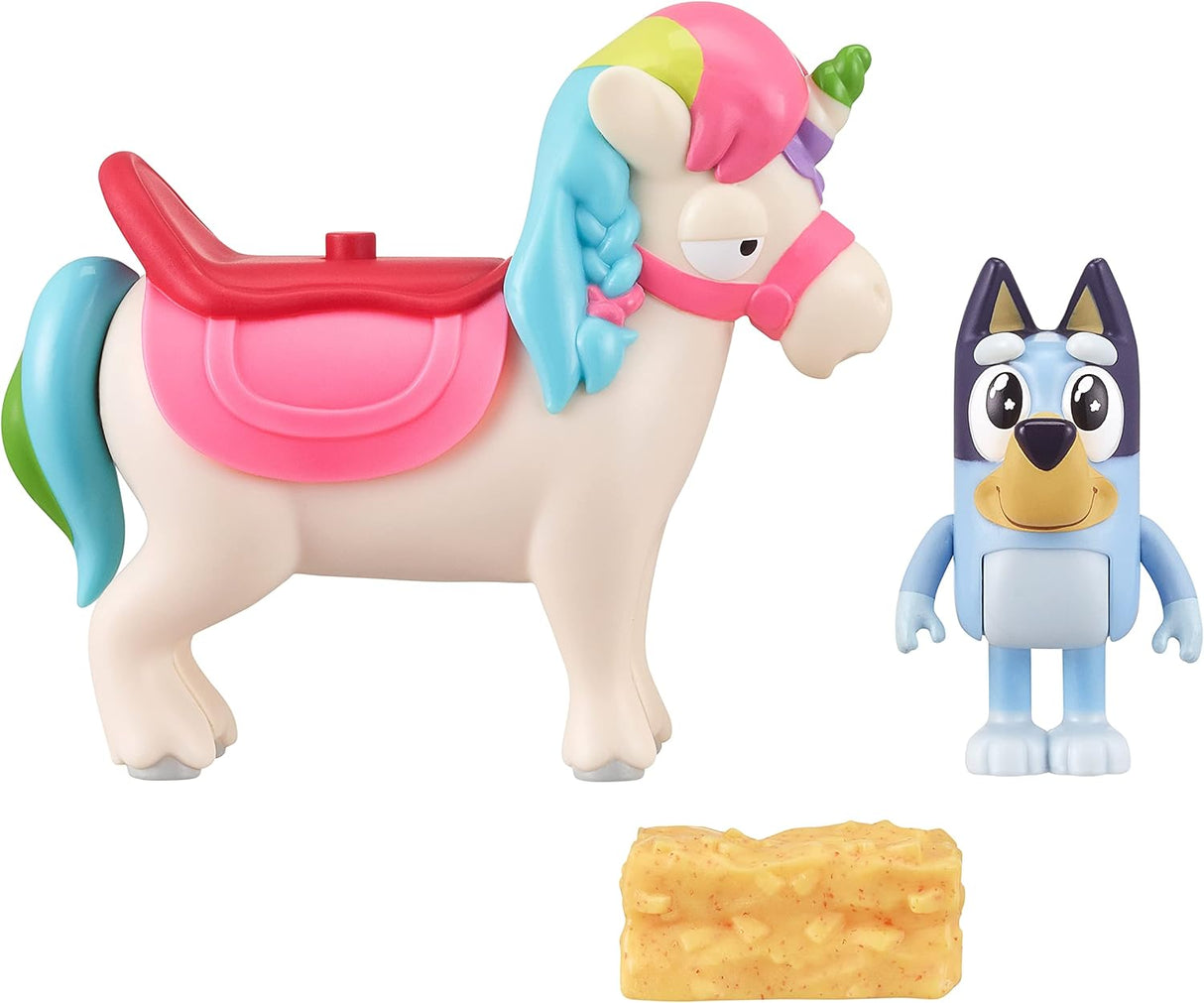 Figura articulada Unipony, Bluey, 2.5-3 pulgadas, juguete