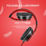 Auriculares LORELEI X6 con micrófono, ligeros y portátiles