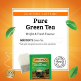 Té Verde Puro Twinings 100 Bolsas Individuas Ref. 123