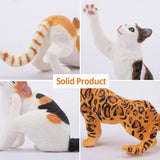 Juego de Figuras de Gato Educativas para Niños y Niñas