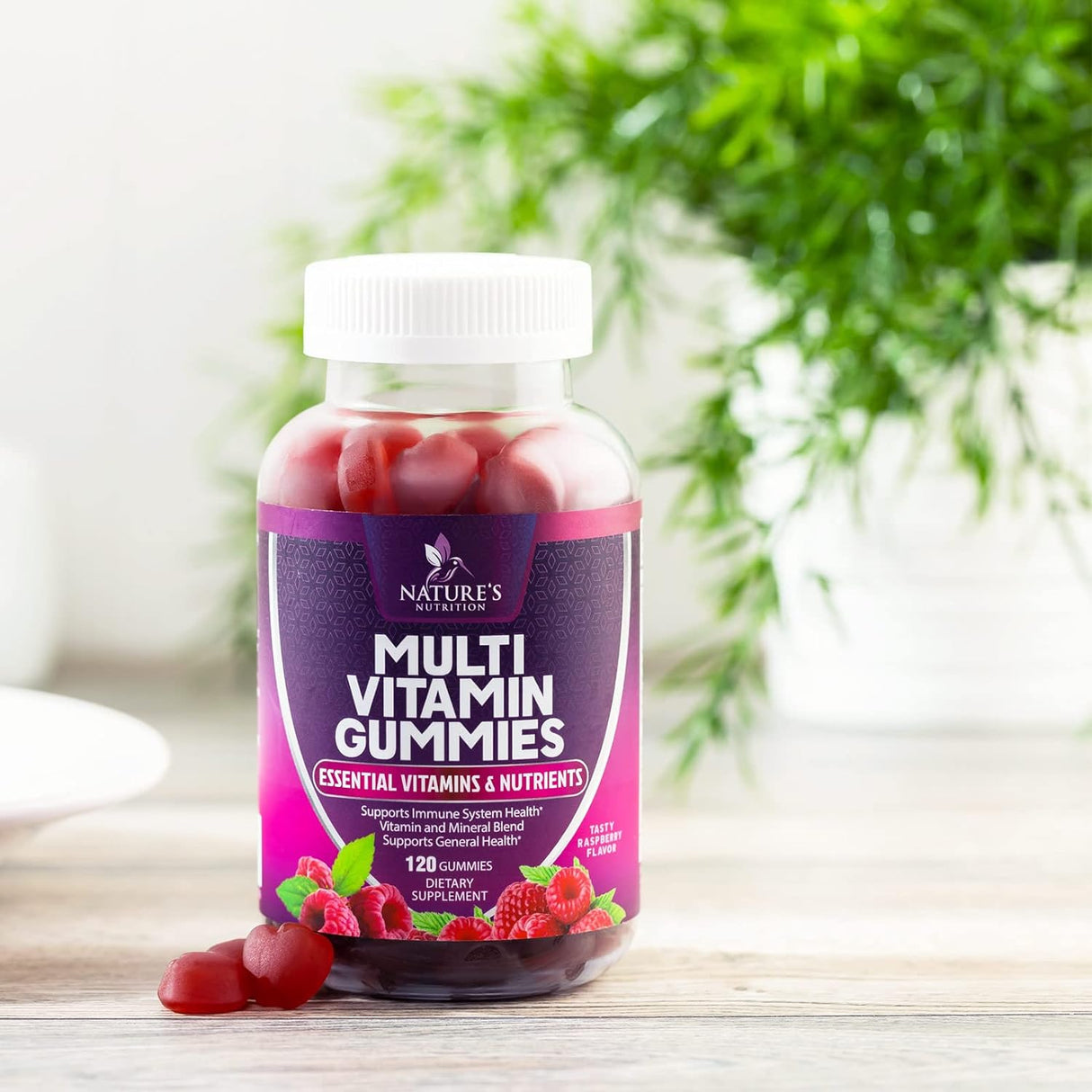 Suplemento multivitamínicas apoyo inmunológico 120 gomitas