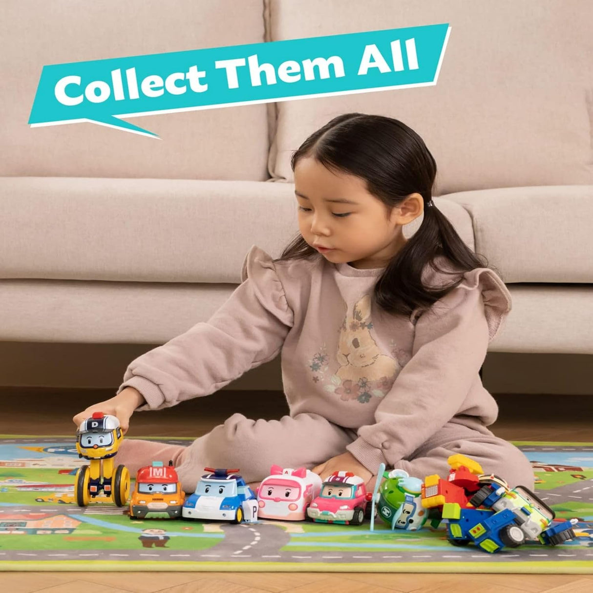 Robocar Poli Bucky 4 Juguete Transformable de Rescate