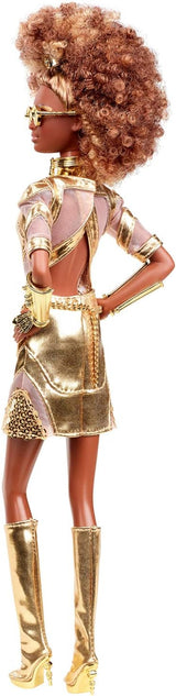 Muñeca Barbie Collector Star Wars C-3PO con accesorios y base