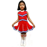 Disfraces de animadora para niñas rojo talla S