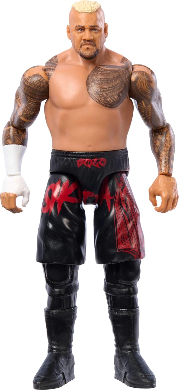 Figura de acción Solo Sikoa, Mattel, 10 puntos de articulación, #151