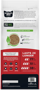 Arena para Gatos Múltiples World's Best, Sin Fragancia, 32 lb.