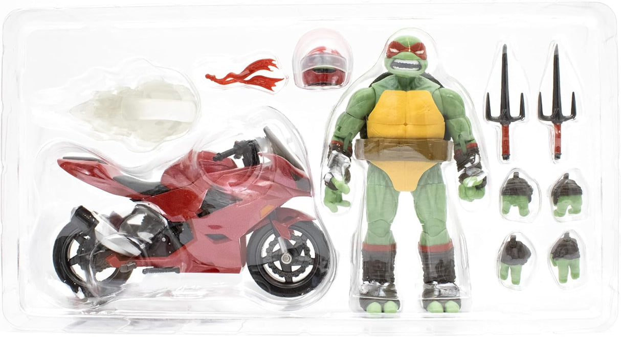 Figura de acción TMNT Raphael, Loyal Subjects, glow in dark, 5