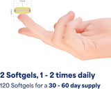 Suplemento Q-Sorb CoQ10 de Puritan's Pride para salud cardíaca y más, 120 cápsulas