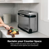 Horno de Aire Ninja SP101, 8 en 1, Capacidad Plegable