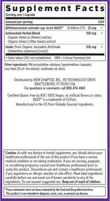 Nuevo Capítulo Daily Dual Biotic Probiótico + Prebiótico, 60 cápsulas