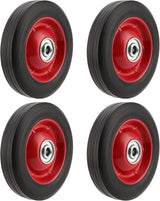 Ruedas de goma sólidas PINGEUI 6 para carretilla, 176 lbs