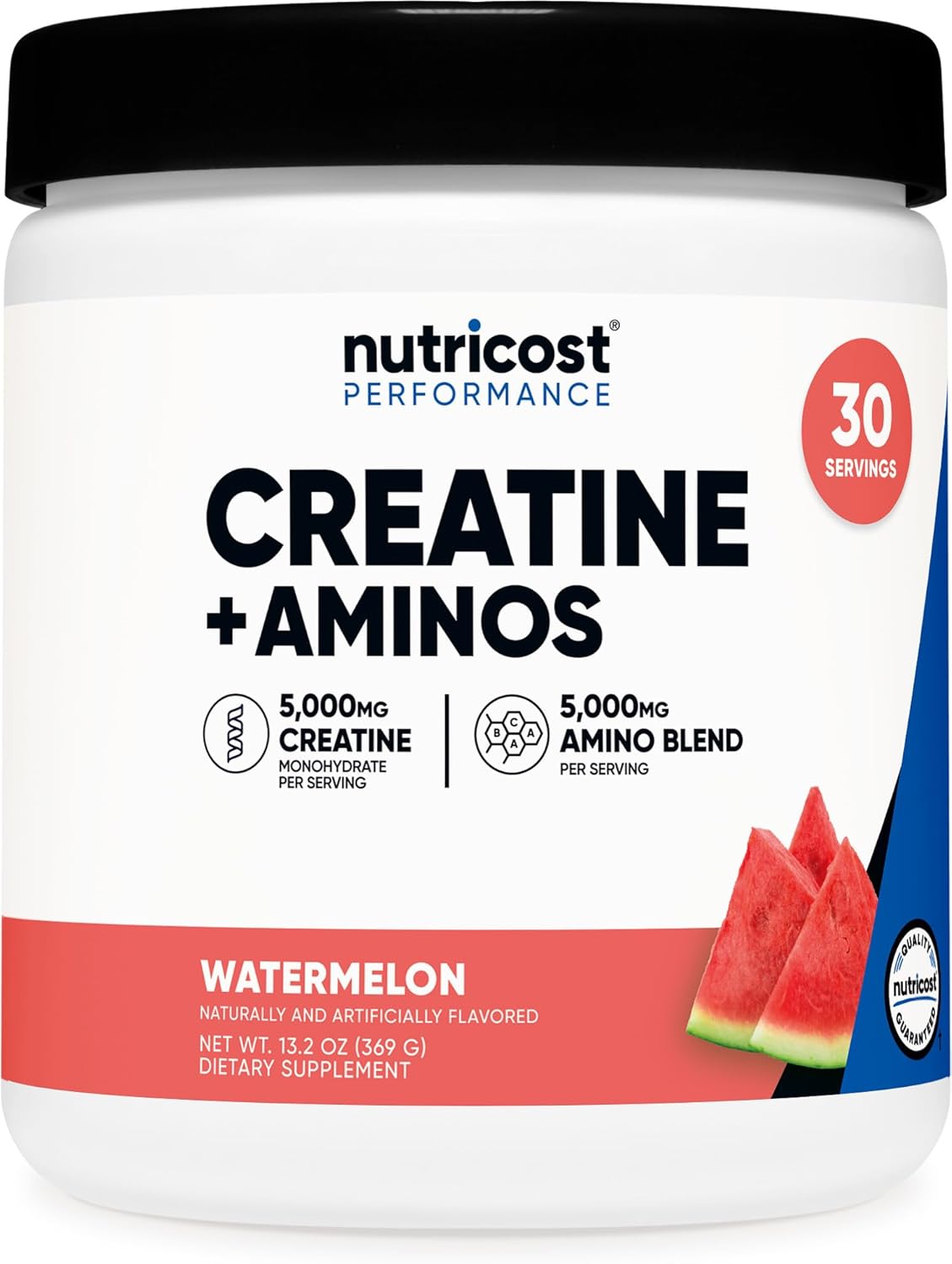Nutricost Creatina + Amino 30 porciones, 5000mg cada uno