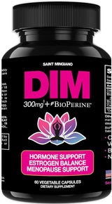 Suplemento de DIM 300 mg | Hormona Equilibrio Mujer | 60 Caps.