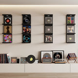 Estante de Pared 4 Niveles, Marca Lack, Con Luz LED Control Remoto