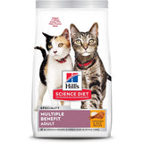 Alimento seco para gatos, adulto, receta de pollo