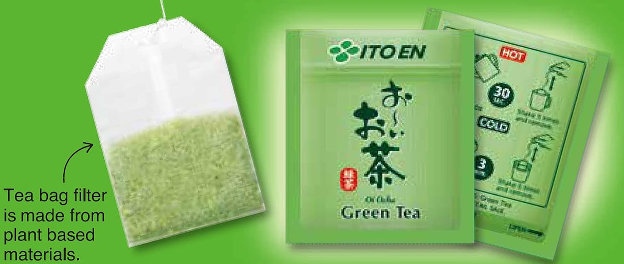 Té verde en bolsitas ITO EN Oi Ocha 40 unidades
