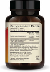 Mercola Vitaminas D3 & K2 - Apoyo inmunológico y más - 30 caps