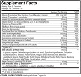 Suplemento Clearface  vitaminas A C D3 E  ácido pantoténico