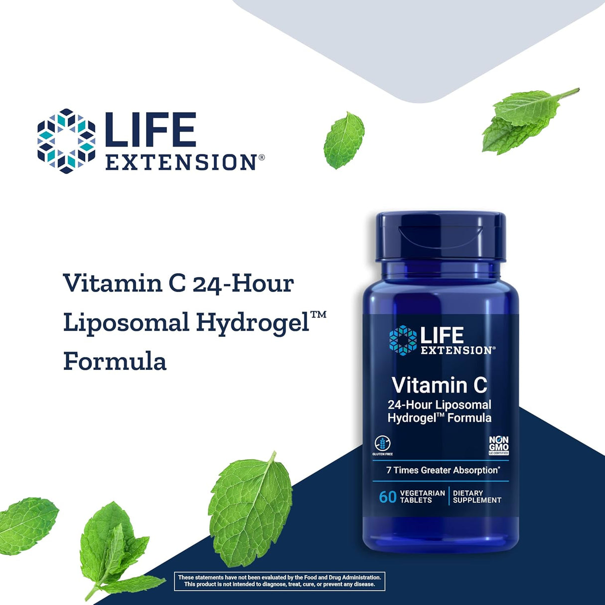 Suplementos Fórmula de hidrogel liposomal de vitamina C 60 U